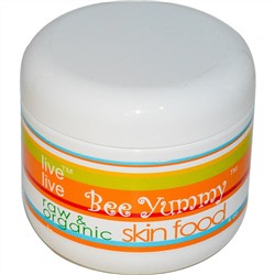 Live Live & Organic, Пчелиный крем Bee Yummy, Пища для кожи, 4 унции