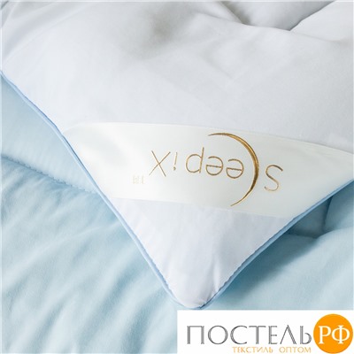 Одеяло 'Sleep iX' MultiColor 250 гр/м, 200х220 см, (цвет: Белый+Нежно-голубой) Код: 4605674142054