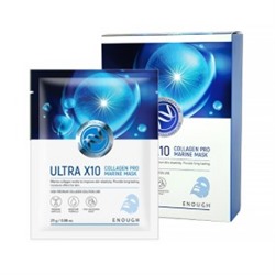 Premium Ultra X10 Collagen Pro Marine Mask (10ea)