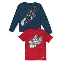 HIND BOYS' 2-PACK T-SHIRTS