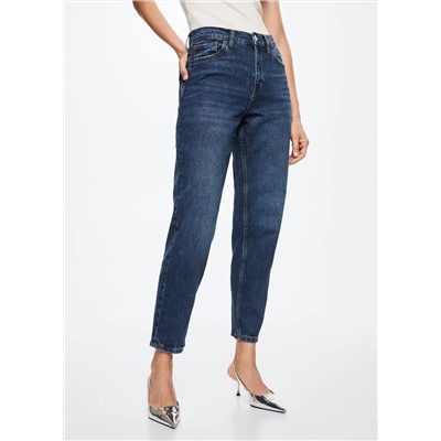 Jeans mom confort tiro alto -  Mujer | MANGO OUTLET España