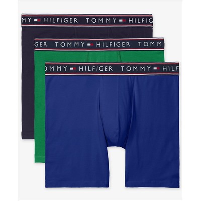 Tommy Hilfiger Men's 3-Pack Cotton Stretch Boxer Briefs