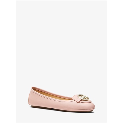 MICHAEL MICHAEL KORS Lillie Leather Moccasin Размер 9, Цвет Optic White