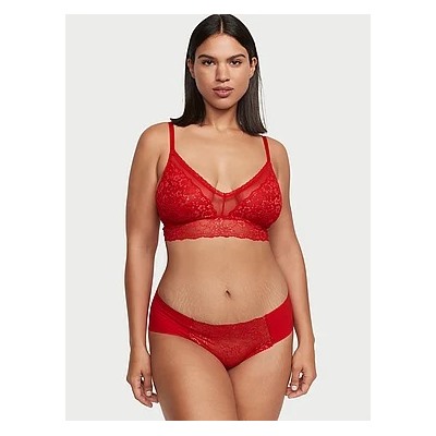 Curvy Posey Lace Wireless Bralette in Posey Lace