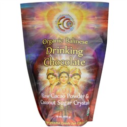 Earth Circle Organics, Органический Балинезийский шоколадный напиток, 16 унций (454 г)