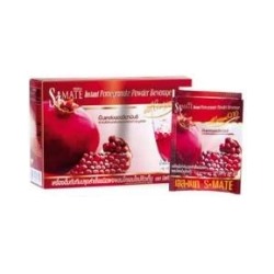 Напиток для похудения гранатовый Mistine  / Mistine Slim Mate Instant Pomegranate Powder Beverage 10 * 15 g