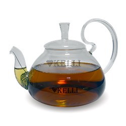 Заварочный чайник Kelli KL-3080 стеклянный 0.8литр(24) оптом