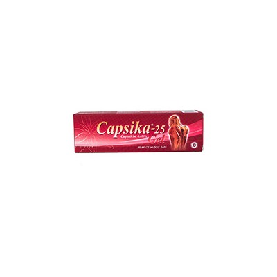Противовоспалительный обезболивающий гель с капсаицином Capsika-25 35 гр / Capsika-25 Gel 35g
