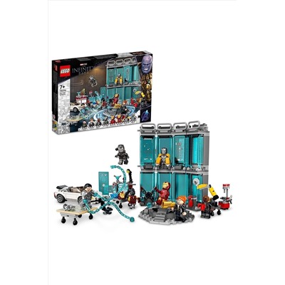 LEGO ® Marvel Iron Man Cephaneliği 76216 - 7 Yaş ve Üzeri için Oyuncak Yapım Seti (496 Parça)