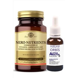 Solgar Nero Nutrients 30 Kapsül (HEDIYE ALPHA ARBUTİN %2 SERUM 30 ML NUTRİEN) Skt:05/25 hızlıgeldi004017