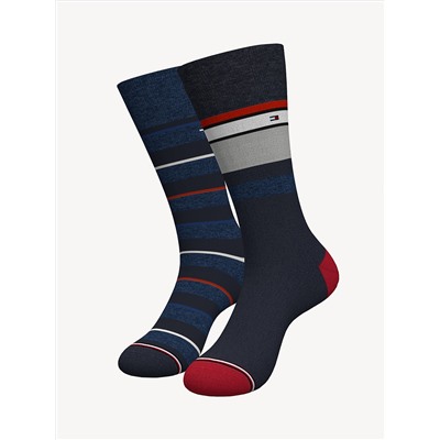 TOMMY HILFIGER TROUSER SOCK 2PK