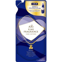 NISSAN FaFa Fine fragrance HOMME Кондиционер для белья с антистатиком, тонкий аромат чая с бергамотом, сменная упаковка 500мл