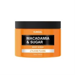 Macadamia & Sugar Body Scrub_Ylang Ylang Скраб для тела на основе макадамии и сахара