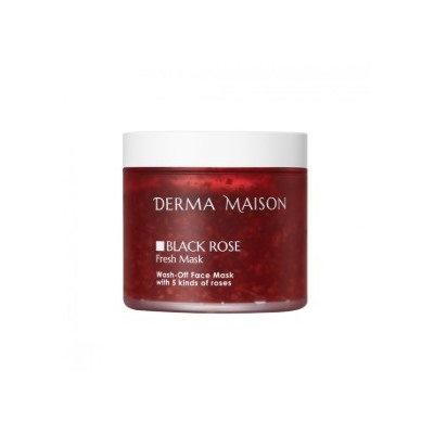 Black Rose Fresh Mask Тонизирующая маска с лепестками и экстрактами роз