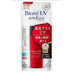 KAO Солнцезащитный крем Biore UV Athlizm Skin Protect Milk SPF50 + PA ++++ 65мл