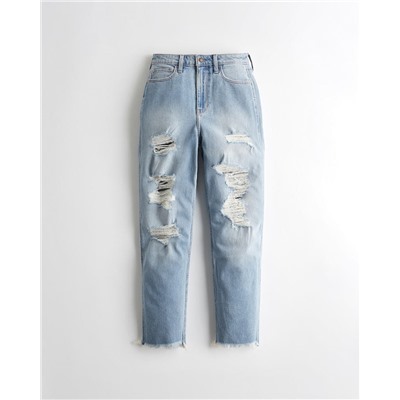 Vintage Stretch Ultra High-Rise Mom Jeans