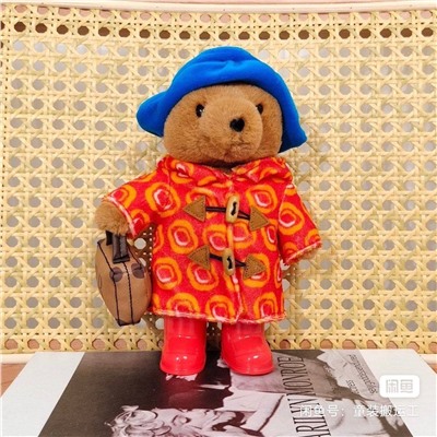 Британский медведь Пад*дингтон супер милая плюшевая кукла игрушка в подарочной коробке