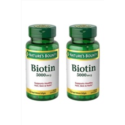 Natures Bounty Nb Biotin 5000 Mcg 72 Kapsül - 2 Adet nb biot2