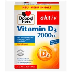 Vitamin D3 2000IE 50 St., 20,4 g