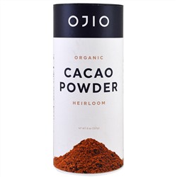 Ojio, Органический какао-порошок из негибридного сырья, 8 унц. (227 г)