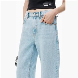 Шикарные и необычные джинсы Alexande*r Wan*g 👍  Реплика