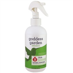 Goddess Garden, Organics, натуральное солнцезащитное средство для детей, SPF 30, 8 унций (236 мл)