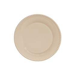 Тарелка обеденная Tiffany, бежевая, 26 см, 62470