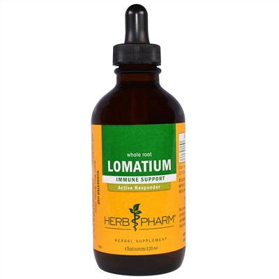 Herb Pharm, Lomatium, Whole Root, 4 fl oz (120 ml)