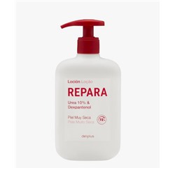 Loción corporal Repara Deliplus urea 10% y dexpantenol piel muy seca Bote 400 ml | 0,55 €/100 ml