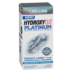 Hydroxycut Platinum Weight Loss Supplement 60.0 ea