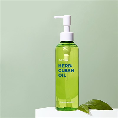 Гидрофильное масло для глубокого очищения кожи Manyo Herb: Clean Oil