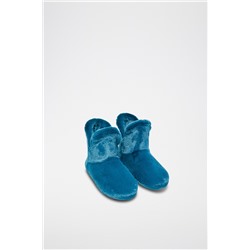 Zapatillas de casa altas Maggie Azul pato