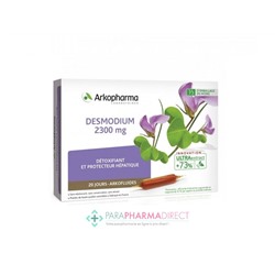 ArkoPharma ArkoFluides - Desmodium 2300mg - Détoxifiant & Protecteur Hépatique - 20 ampoules