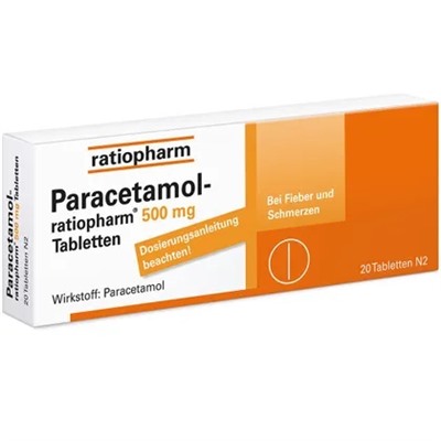 Paracetamol-ratiopharm® 500 mg