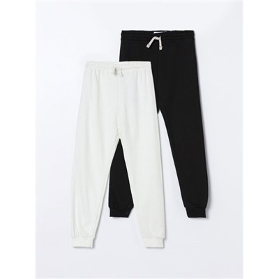 PACK OF 2 BASIC PLUSH TROUSERS