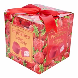 Adlin Конфеты из пишмание со вкусом клубники во фруктовой глазури в подарочной упаковке 300г