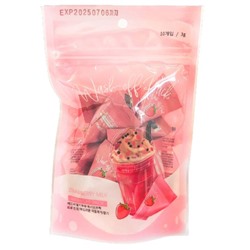 [MED B] Маска для лица глубоко очищающая КЛУБНИКА Strawberry Milk Wash Off Pack, 3 гр * 10 шт