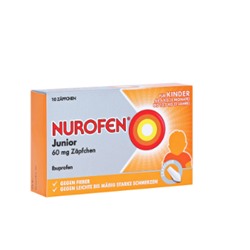 Nurofen Junior Zäpfchen 60 mg Ibuprofen - 10 St.