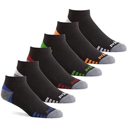 Prince Men's Low Cut Performance Athletic Socks for Running, Tennis, and Casual Use (6 Pair Pack)