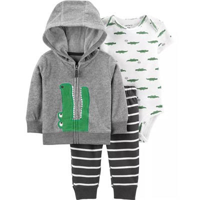 Carter's | Baby 3-Piece Alligator Little Jacket Set