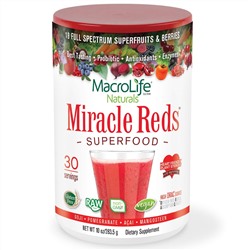 Macrolife Naturals, Прекрасные красные, Суперпища на основе сердечных антиоксидантов, Пищевая добавка, 10 унций (283,5 г)