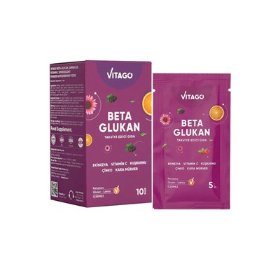 Beta glucan (комплекс для иммунитета) 10 саше Vitago