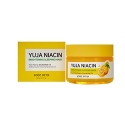 [SOME BY MI] Маска для лица ночная ЮДЗУ Some By Mi Yuja Niacin Brightening Sleeping Mask, 60 г