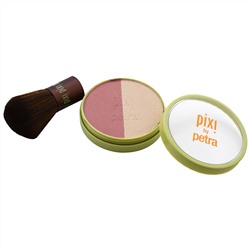 Pixi Beauty, Дуэт румян + Кабуки, розовое золото, 0,36 унции (10,21 г)