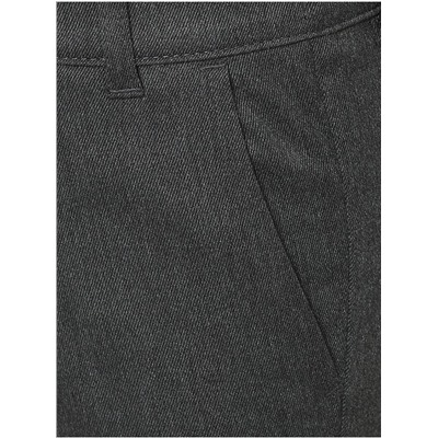 Boys Grey Skinny Leg School Trousers 2 Pack