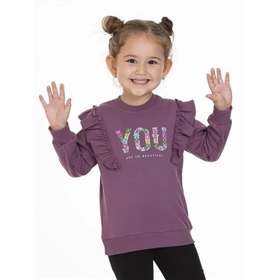 MYHANNE Bisiklet Yaka Uzun Kollu Baskılı Kız Bebek Sweatshirt, Myhanne                                            
                                            Bisiklet Yaka Uzun Kollu Baskılı Kız Bebek Sweatshirt