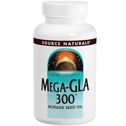 Source Naturals, Мега-ГЛК 300, 120 гелевых капсул