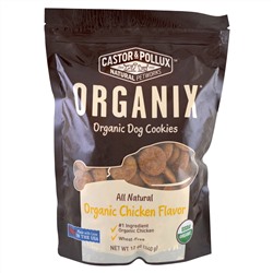 Castor & Pollux, Organix, органическое печенье для собак, с ароматом курицы, 12 унций (340 г)