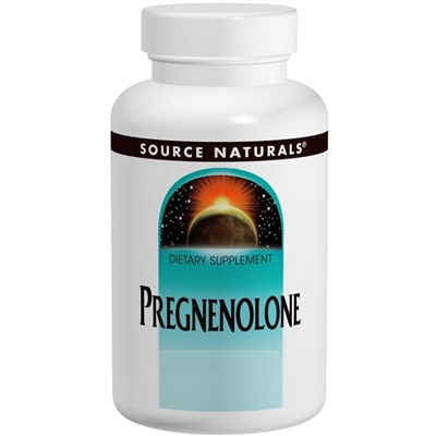 Source Naturals, Прегненолон, 50 мг, 120 таблеток