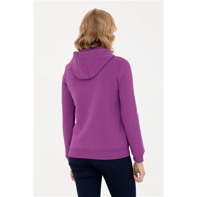 Kadın Violet Basic Sweatshirt